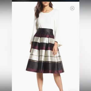 Eliza j mid skirt size 4